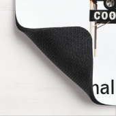 Coober Pedy Opal鉱業トラック歓迎サイン マウスパッド (コーナー)