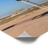 Coober Pedy Outback Australia土産写真 ポスター (角)