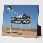 Coober Pedy Outback Australia土産写真Plaqu フォトプラーク (側面)