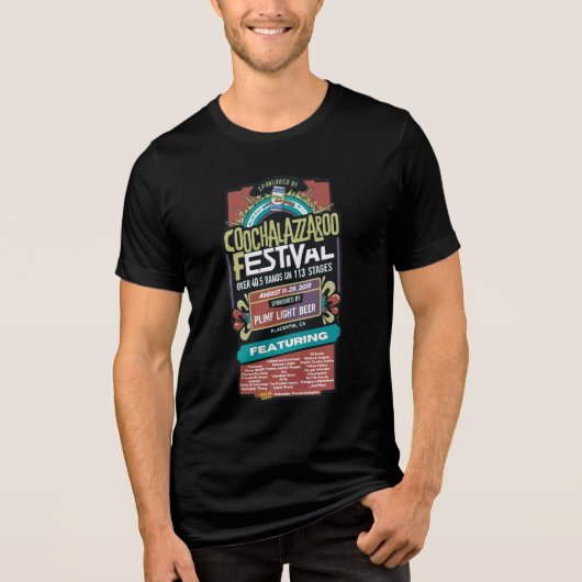 Coochalazzaroo Festival Souvenir Shirt (Fictional) トライブレンドＴシャツ (正面)