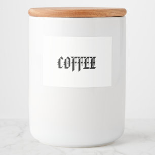 COOFFEEの瓶 フードラベル