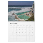Coogeeへの2019年のシドニーの沿岸歩行(Bondi) カレンダー (2月 2027)