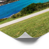 Coogeeビーチ、ニューサウスウェールズ州、オーストラリア ポスター (角)