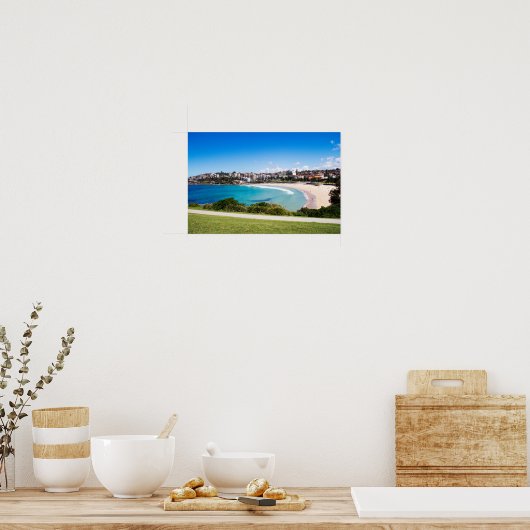 Coogeeビーチ、ニューサウスウェールズ州、オーストラリア ポスター (キッチン)