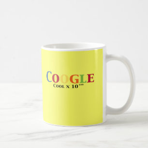 Coogle クールなx 10^100のギフト コーヒーマグカップ