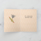 Cook. Clean. Conquer. – Retro Motivation カード (内部)