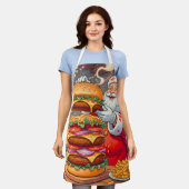 🔥 Cook, Create & Conquer the Kitchen in Style! 🔥 エプロン (着用した状態)