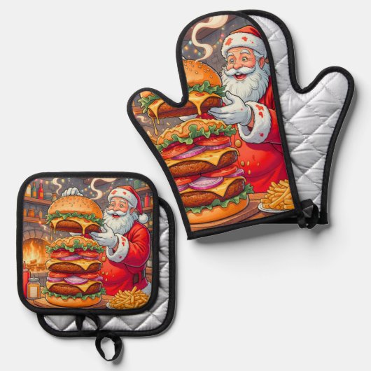 🔥 Cook, Create & Conquer the Kitchen in Style! 🔥 鍋つかみ&鍋敷きセット (正面/裏面)