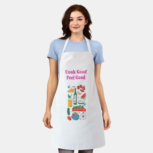 Cook good feel good Aprons エプロン (着用した状態)