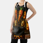 cook happy vegetables エプロン (インサイチュ)