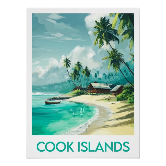 Cook Islands Poster ポスター (正面)