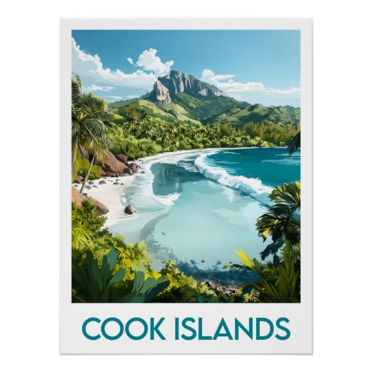 Cook Islands Poster ポスター (正面)