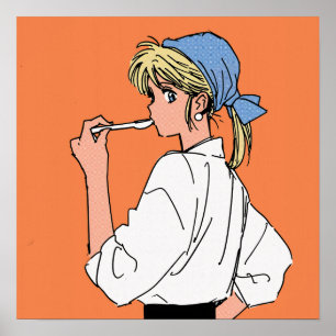 Cook with a Pearl Earring ポスター