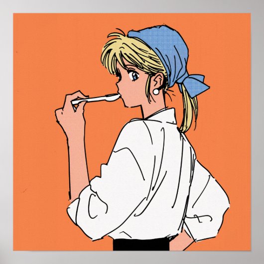 Cook with a Pearl Earring ポスター (正面)
