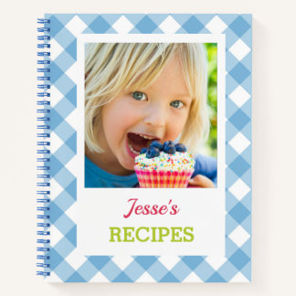 Cookbook (パーソナライズされたYour Photo)レシピ ノートブック