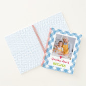 Cookbook (パーソナライズされたYour Photo)レシピ ノートブック (内部)