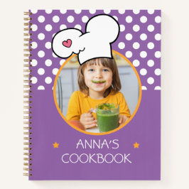 Cookbook (パーソナライズされたYour Photo)レシピ ノートブック