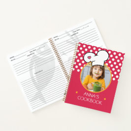 Cookbook (パーソナライズされたYour Photo)レシピ ノートブック