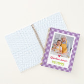 Cookbook (パーソナライズされたYour Photo)レシピ ノートブック (内部)