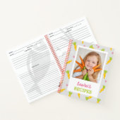 Cookbook (パーソナライズされたYour Photo)レシピ ノートブック (内部)