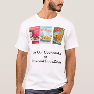 CookBookDude.Comの3つの料理書 Tシャツ