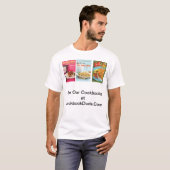 CookBookDude.Comの3つの料理書 Tシャツ (正面フル)