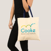 Cookeのロゴのトート トートバッグ (正面(商品))
