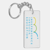 Cookeの学校および協会Keychain キーホルダー (正面左)