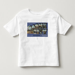 Cooke都市、モンタナ-大きい手紙場面 トドラーTシャツ