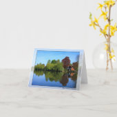 Cookham Notecardのテムズ カード (黄色い花)