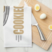 Cookieおもしろいの恋人 キッチンタオル (四つ折り)