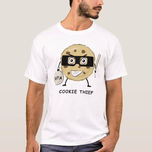 Cookieおもしろいデザイン Tシャツ (正面)