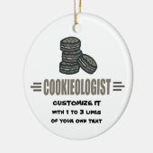 Cookieおもしろい セラミックオーナメント (左)