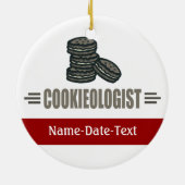 Cookieおもしろい セラミックオーナメント (裏面)
