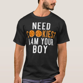 Cookieがいるよ。僕はCookie Boy5365だ。 Tシャツ