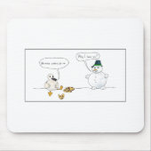 Cookieが多すぎる マウスパッド (正面)