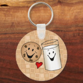 CookieとカッコいいMilk Friendsの漫画 キーホルダー (裏面)