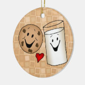 CookieとカッコいいMilk Friendsの漫画 セラミックオーナメント (左)