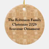 CookieとカッコいいMilk Friendsの漫画 セラミックオーナメント (裏面)