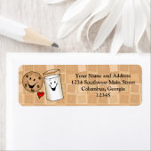 CookieとカッコいいMilk Friendsの漫画 ラベル (インサイチュ)