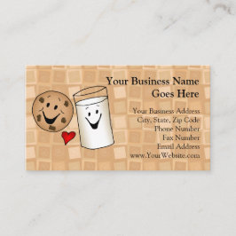 CookieとカッコいいMilk Friendsの漫画 名刺