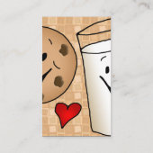 CookieとカッコいいMilk Friendsの漫画 名刺 (裏面)