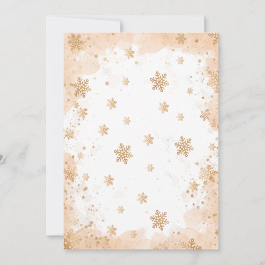 Cookieとココア誕生日パーティーへの招待 招待状 (裏面)