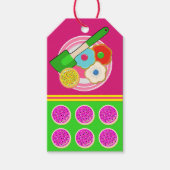 Cookieとトリートギフトラベル ギフトタグ (正面)