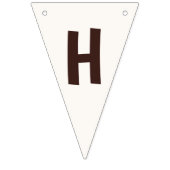 Cookieとマウスの子供のパーティーバンティングフラグ バンティングフラッグ (第2の旗)