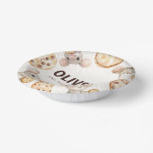 Cookieとマウス子供の誕生日パーティー ペーパーボウル (傾斜あり)