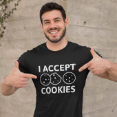 Cookieに同意する Tシャツ