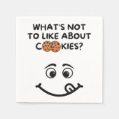 Cookieに対して何が好ましくないの？ スタンダードカクテルナプキン (正面)