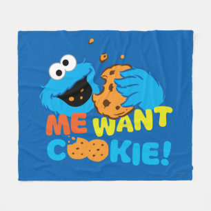 CookieにCookieが必要です フリースブランケット