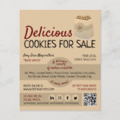 Cookieのバッグ、Cookieの販売資金調達 チラシ (正面)